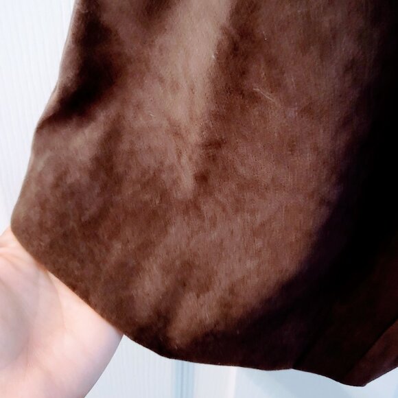 EUC THREE Piece Light Suede Pantsuit Sz 14 GORGEOUS VERSATILITY w/Paisley Tank - Picture 6 of 16